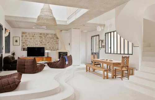 Villa Albertine, 4 chambres en plein cœur de Barbizon proche lisière de Forêt - Foto 12