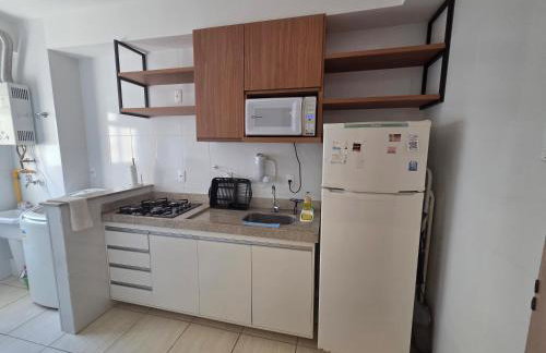 AP centro ao lado do comércio piscina quartos com ar condicionado e estacionamento - Foto 40