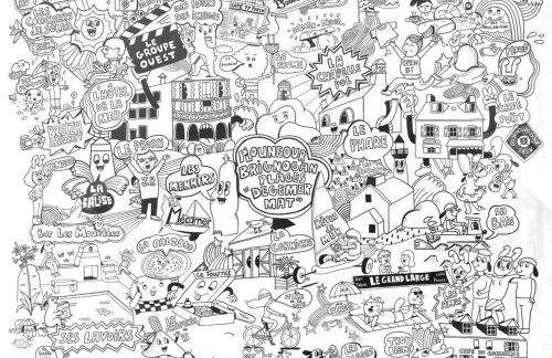 La Balise-Appart dans un manoir-Vue mer et jardin - Photo 22