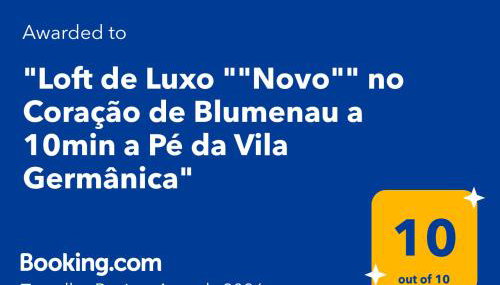Loft de Luxo "Novo" no Coração de Blumenau a 10min a Pé da Vila Germânica - Foto 2