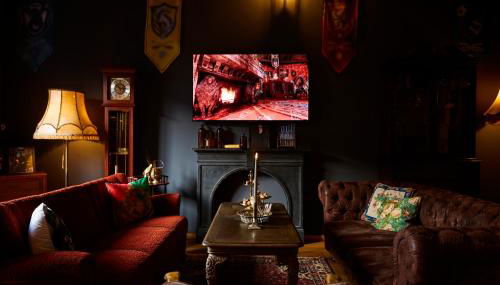 Wizard Apartment Hamburg - 3 Schlafzimmer - 156 qm mit Dachterrasse - bis 10 Personen - Dusche & Badewanne - Küche - Smart TV - kostenloser Parkplatz - Foto 4