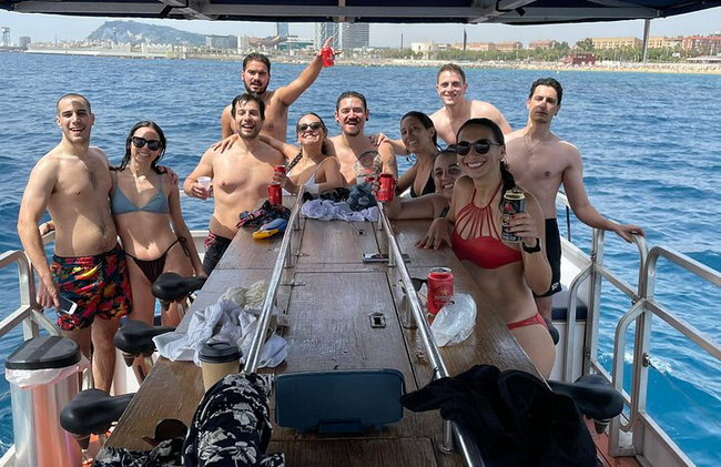 Aluguer de barco privado Pedal Cruises Valencia Barcos de Ciclismo - Foto 8