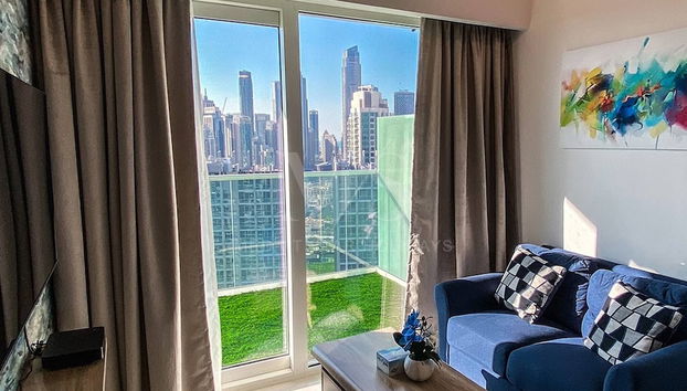 Mh - 1 Bhk Burj Khalifa View - Ref2601 - Foto 5, Zona de estar