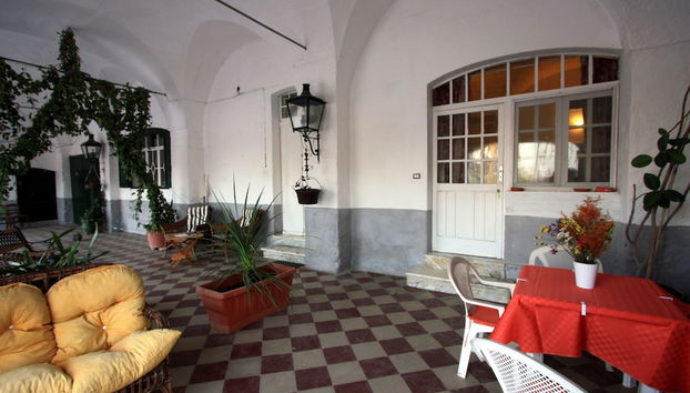 Zona de estar del vestíbulo