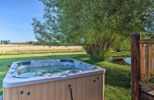 Stunning Driggs Retreat with Private Hot Tub and Pond! - Foto 32