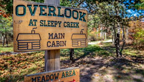 Overlook at Sleepy Creek -- Sleepy Creek Frontage, Secluded, Grill, Fire Pit, Deck, Family Friendly, Game Room, Fishing, Hammock, View, Fireplace - Foto 2