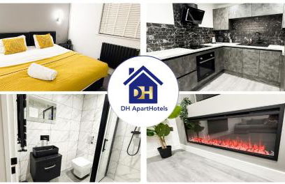 Spacious 2 Bedroom Modern Apartments - Central Location - Free Parking - Smart TV - Washer Dryer - Built for Contractors, Consultants and Work Teams - Foto 2