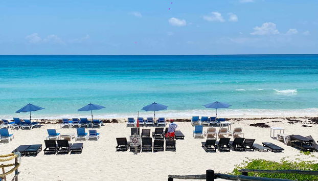 Praia paradisíaca de Cozumel