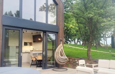 Vilanovka - domki z prywatną balią przy stawie i lesie - Foto 14