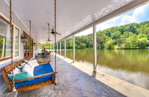 Hot Tub, Dock, Lakefront Luxe Six Mile Retreat - Foto 28