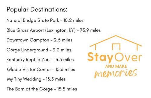 Hot Tub & WiFi - Hidden Chalet Red River Gorge KY - Foto 19