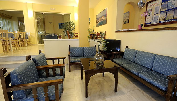 Sala de estar do lobby