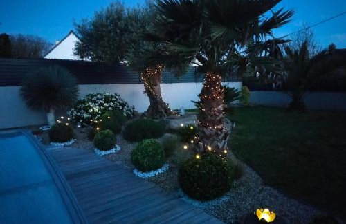 longère pour 10 personnes avec piscine chauffée d'avril à septembre - Foto 1