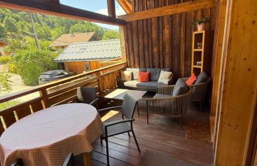 La grange d'en haut, appartement avec terrasse et jardin - Foto 9