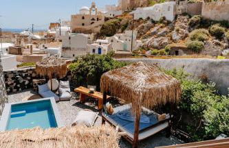 Rock Villas Santorini - Villa Legend Castle View Jacuzzi 130 sq m up to 7 Guests - Foto 13