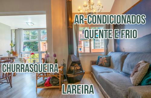 Belíssimo Duplex a 500m Lago Neg 3Q 4bikes Churrasq lareira Ar QF - Foto 3