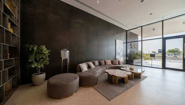 Zona de estar del vestíbulo