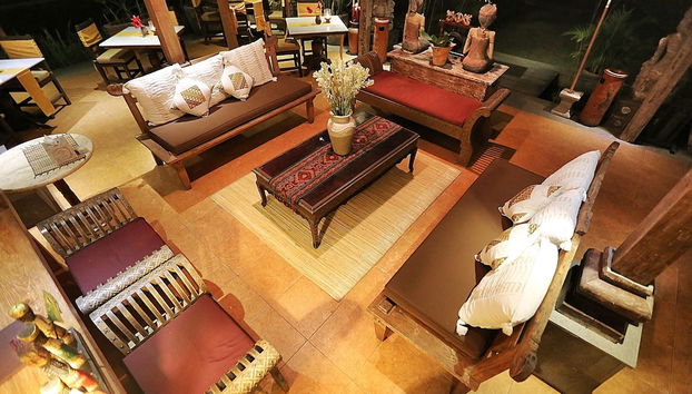 Sala de estar do lobby