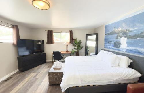 Private Home - #RedwoodSkyWalkRetreat - 5BD, Pro Pool Table, BBQ, Foosball, Darts, Fireplace, Movie Projector, Stereo, Cotton Bedding - Foto 21