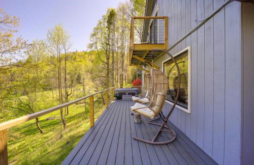 24-Acre Cottage with Hot Tub about 10 Mi to Blowing Rock - Foto 21