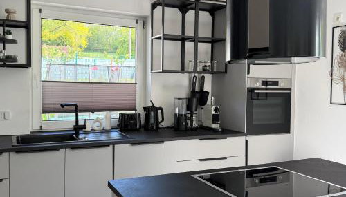 Premium Ferienwohnungen mit Garten-Terrasse-Grill-WiFi-Parkplatz-Baby-Kinder-Bostalsee - Foto 5, stove, dishwasher, toaster
