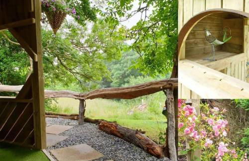 The Bothy near Tenby, Big Projector Screen, Four-poster bed, on-site HOT TUB access via Spa Pack - Photo 23