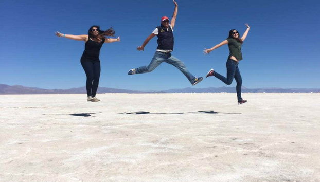 Visitando las Salinas Grandes de Argentina