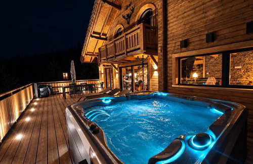 Nouveau Chalet M.META 12 pers sauna,jacuzzi,billard - Foto 1