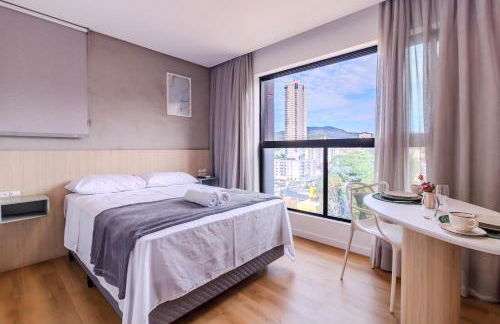 Loft Novo todo Mobiliado com WIFI Piscina e próximo a Oktober - Foto 25