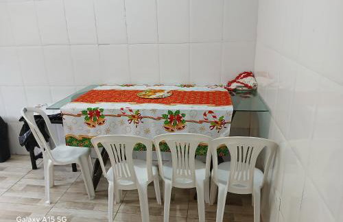 600 metros da praia piscina e churras 3 vagas - Foto 6