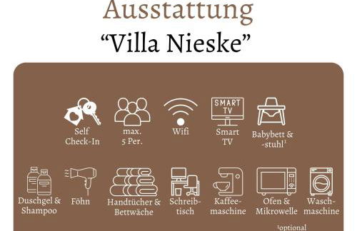 Ferienwohnung Villa Nieske - Jugendstil Denkmal, free WLAN & Parken, Self Check-In, Smart-TV - Foto 28
