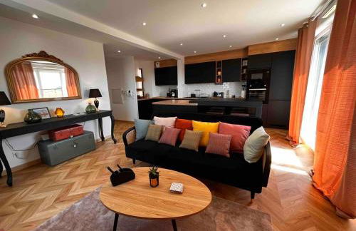 Chic apartment with panoramic view - Foto 5