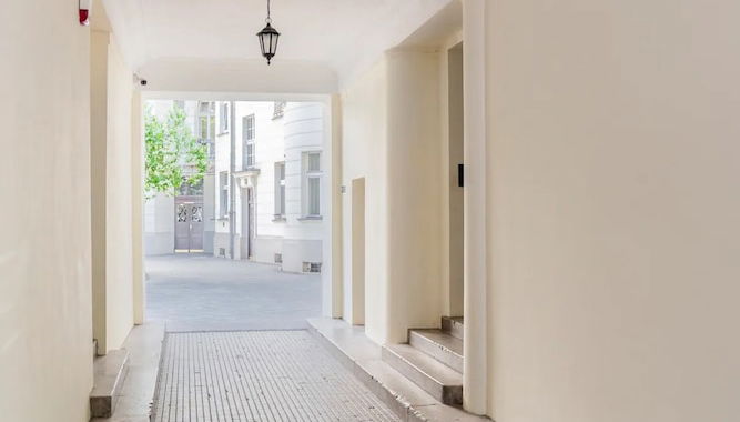 Entrada (vista interior)