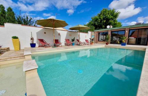 Villa Des Plages 285 m2 Classé 5étoiles premium 14 personnes SPA et Piscine - Foto 17