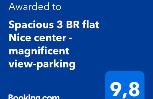 Spacious 3 BR flat Nice center - magnificent view - Foto 3