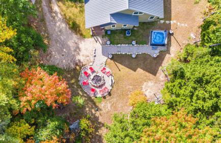 Mitten Pines Cabin Hot Tub Fire Pit - Foto 60