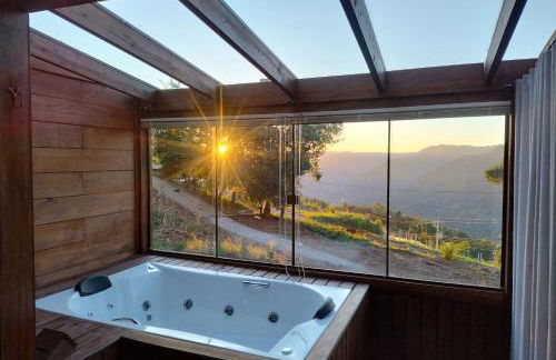 Cabana com banheira na colina - Foto 4