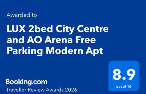 LUX 2bed City Centre and AO Arena Free Parking Modern Apt - Foto 2