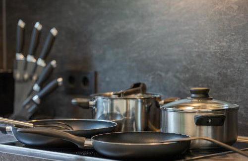 Rob's Flat - Moderne 3-Zimmer-Ferienwohnung mit Terrasse, 6 Schlafplätzen, 2 Min S-Bahn, Weil der Stadt bei Stuttgart - Foto 24