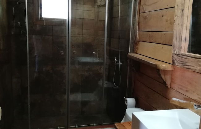 Cabaña Rústica 2 Maravillosa,con Troncos Nativos, con Orilla de Río Trancura - Photo 21