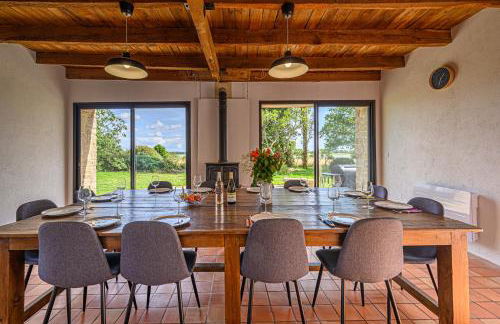 VILLA CALYPSO - Longère avec piscine vue mer - Foto 9