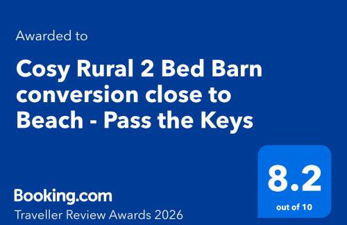Cosy Rural 2 Bed Barn conversion close to Beach - Pass the Keys - Foto 5