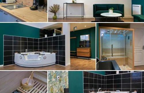 NG Prestige - Nain I Suite Spa Privatif Premium I Jacuzzi - Sauna - Netflix - Projecteur - Foto 45