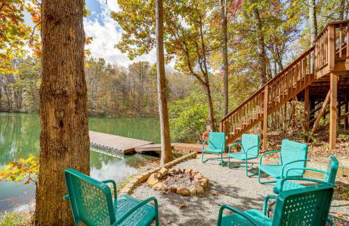 Hocking Hills Lake Gem with Hot Tub, Dock, 100 Acres - Foto 3