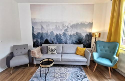 BohnApartments - Stadtblick Zechenhaus - Balkon - Parkplatz - WLAN - sehr ruhig - barrierearm - Foto 6