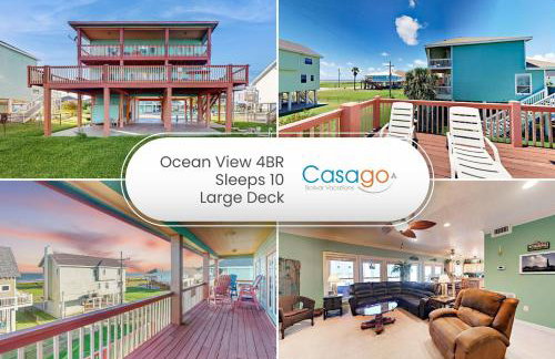Escape Ocean View l Large Deck Sleeps 10 - Foto 1