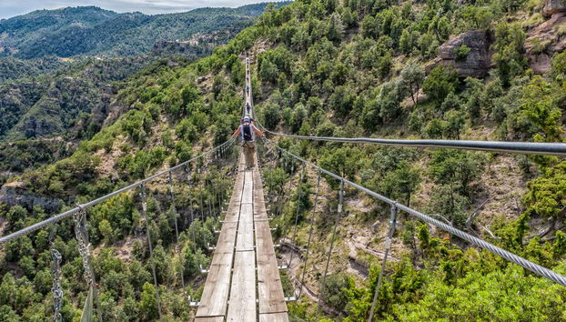 Ponte suspensa das Barrancas del Cobre