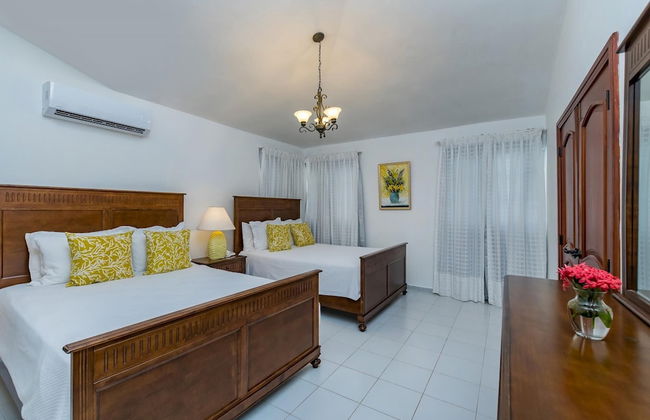 Casa de Campo Villa for Rent in Caribbean Style - With Pool Jacuzzi and Volleyball net - Foto 7