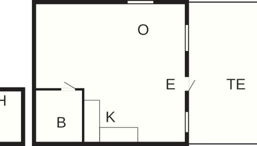 5 Person Holiday Home in Borgholm - Foto 1, Plano