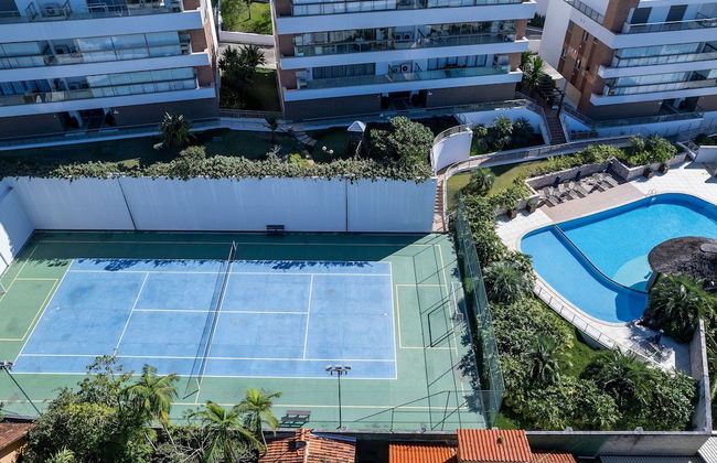 Apto vista mar 4 dormitórios e piscina - Foto 21